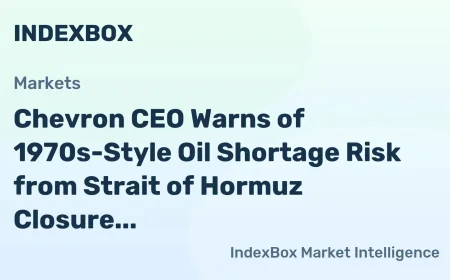 Chevron CEO Flags Strait Of Hormuz Oil Supply Risk