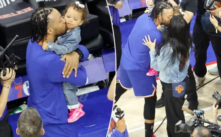Jalen Brunson Wife Sees Knicks Close Out 144-114 Series Win