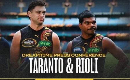 Michael Mitchell Designs Richmond's 2026 Dreamtime Guernsey