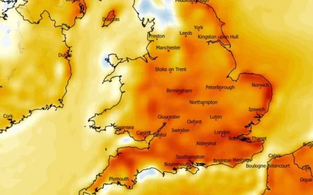 Weather Maps Point to 24C as Uk Bank Holiday Weather Forecast Holds