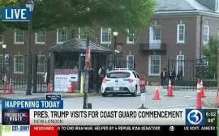 Trump to deliver Coast Guard Academy speech in New London