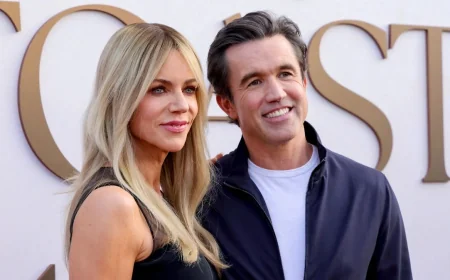 Rob Mcelhenney Supports Kaitlin Olson After Donald Lee Olson's Death