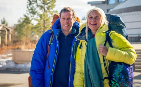 Molly and Andrew eye £20,000 as Race Across The World Final nears