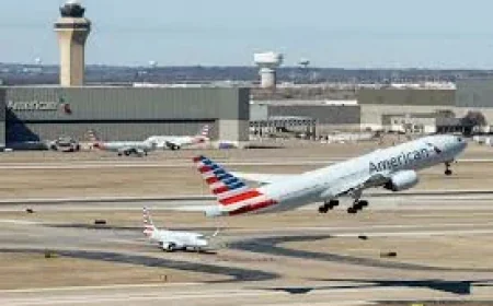 FAA Issues American Airlines Dfw Ground Stop as Storms Snarl Flights
