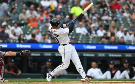 Guardians Beat Tigers Again to Clinch Series Split in Detroit