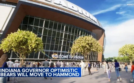 Mike Braun Optimistic Bears Move to Hammond Indiana Soon