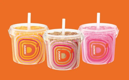 Dunkin Bucket Returns May 22 With 48-Ounce Iced Drinks
