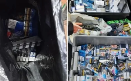 Richard Jones says Fishponds operation seized 36,000 cigarettes — Bristol Live