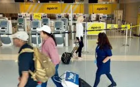 Spirit Airlines Halts Operations as Low-cost Carrier Aid Collapses