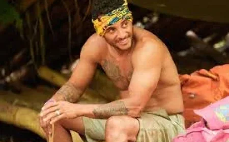 Joe Hunter Helps Rizo Velovic in Survivor 50 Finale