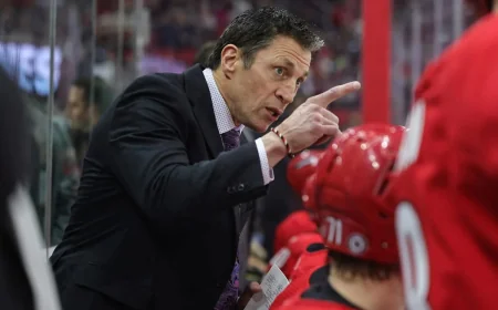 Carolina Hurricanes Coach Rod Brind'Amour Returns to Montreal Roots