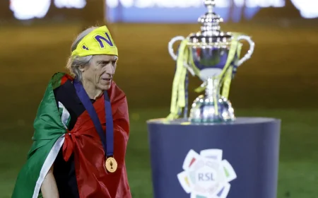 Jorge Jesus Leaves Al Nassr After Saudi Title, Rules Out Benfica Return