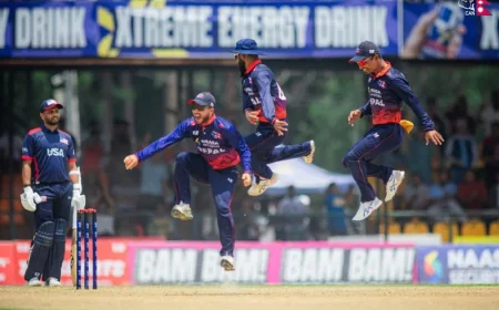 Nepal Vs Usa Set for Match 106 in Kirtipur on May 16, 2026