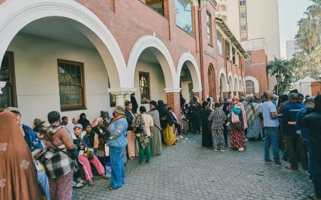 Durban Police Station Xenophobia Leaves Refugees Outside Shelter Sites