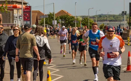 East Lothian road closures start at 5am for Edinburgh Marathon 2026