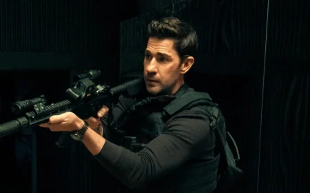 John Krasinski Steady in Tom Clancy's Jack Ryan: Ghost War, 105 Minutes