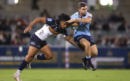 Allan Alaalatoa reaches 150 in Waratahs Vs Brumbies clash