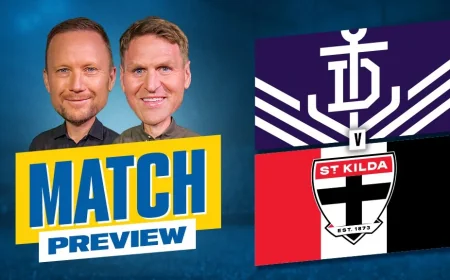 Brown and Cornes Preview Dockers-Saints at Optus Stadium — Fremantle Vs St Kilda