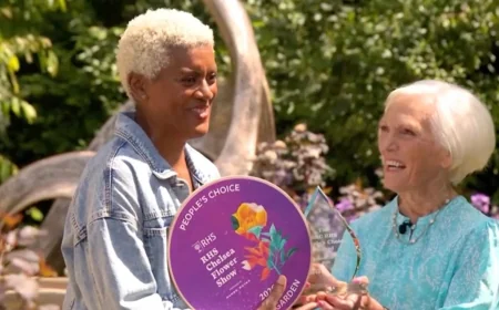 Arit Anderson Wins Chelsea Flower Show People’s Choice Award