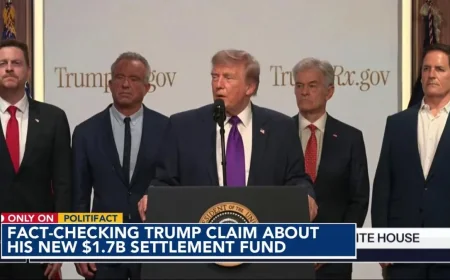 Trump Says He Allowed $1.7 Billion Anti-Weaponization Stop