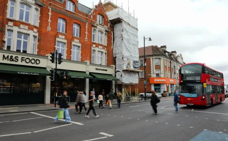 Clapham High Street crash kills man in his 70s