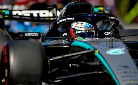 Antonelli Tops Russell in 1m 13.402s Canadian GP Practice — F1 Standings