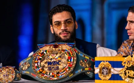 Hamzah Sheeraz Set For Vacant WBO Title Fight In Egypt