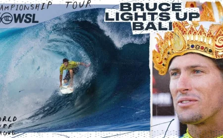 Bruce Irons tops field including Kelly Slater at Padang Padang