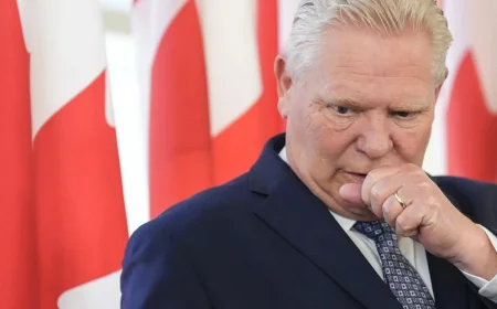 Doug Ford blasts ruling blocking 40 Kitchener encampment residents