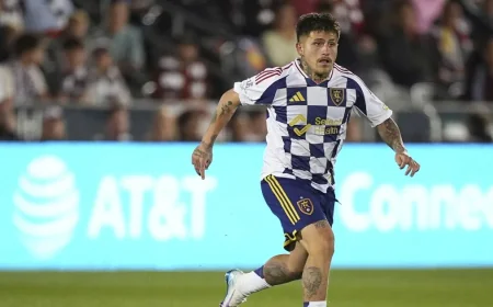 Diego Luna Soccer: 18 caps put Real Salt Lake midfielder in focus