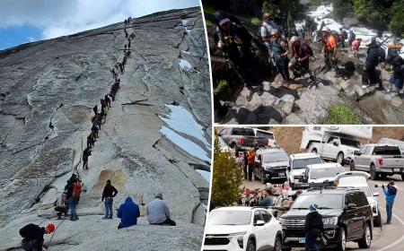 Yosemite drops season-wide reservations after 4.3 million visitors