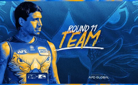 Bo Allan Replaces Jack Hutchinson for Eagles Vs Collingwood