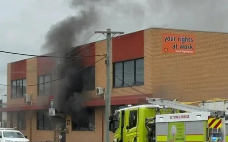 Mitchell shop fire believed linked to EV charger after 11am callout — Moana Pasifika