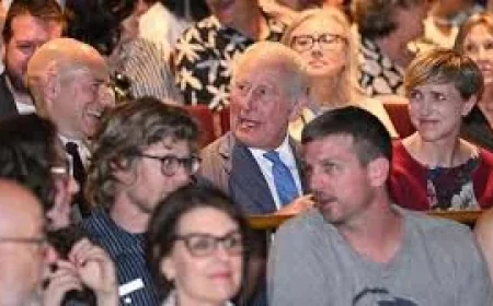 King Charles III Visits The Tempest Sold Out in Stratford-upon-Avon