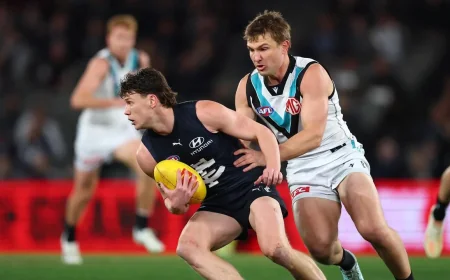 Carlton faces Port Adelaide after five losses in six Port Adelaide Vs Carlton