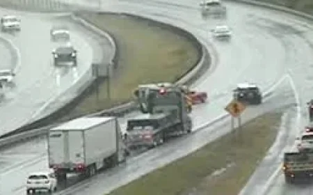 Westbound Interstate 64 Reopens Two Left Lanes After Crash