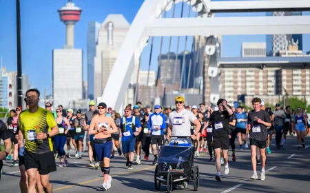 62nd Calgary Marathon Draws Tens of Thousands in Calgary