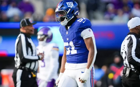 Abdul Carter Faces Giants Defense Fix After 31st-Place Run Finish
