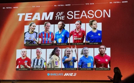 Sophie Whitehouse Reflects on WSL2 Golden Glove Season