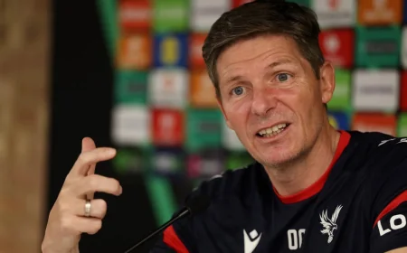 Glasner Rules Out 11 Crystal Palace Changes — Arsenal Crystal Palace Starting Lineups