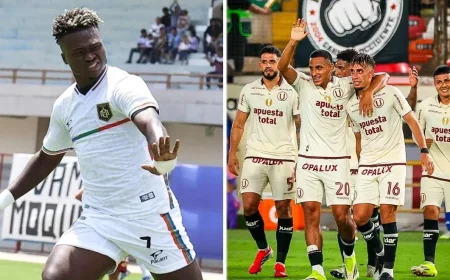 Edgar Lastre weighs Universitario before date 16 test — Cd Moquegua - Universitario