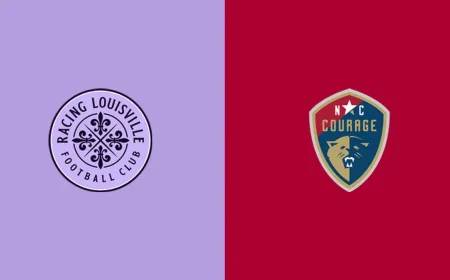 North Carolina Courage Vs Racing Louisville Set for 4:00 PM Kickoff
