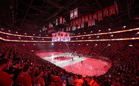 Nicolas Deslauriers Catches Habs Fans’ Prank Before Game 2