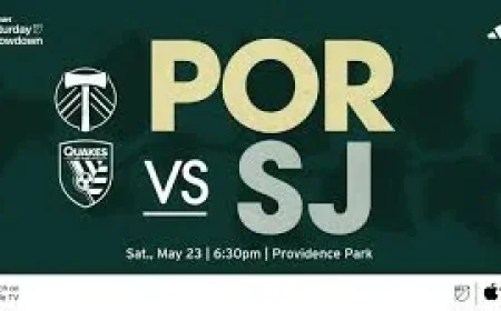 Portland Aim to Extend San Jose Home Streak — San Jose Vs Portland