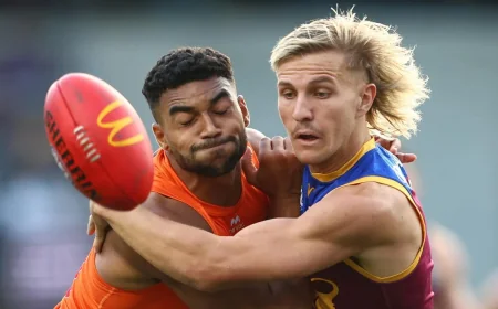 Giants Seek End To 8-Year Home Hoodoo in Gws Giants Vs Brisbane