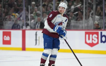 Michael Hage: Makar misses first two Western Conference Final games
