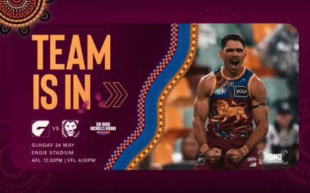 Ty Gallop Returns as Lions Game Today Sends Brisbane to Sydney