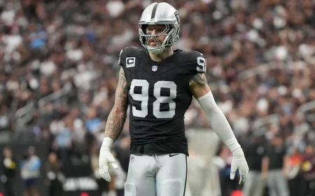 Max Crosby Drops "Double R" as Raiders Run Continues