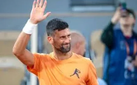 Alejandro Davidovich Fokina levels French Open match at 6-7, 6-3