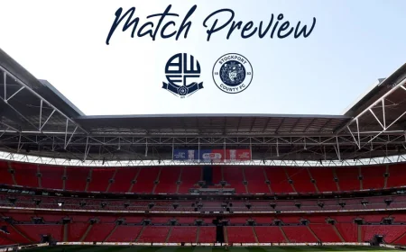Steven Schumacher Prepares Bolton Wanderers For Wembley Final